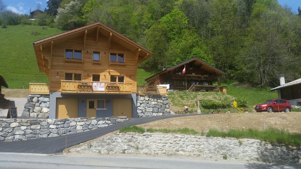 Tivoli Chalet Bed & Breakfast Leysin Exterior foto